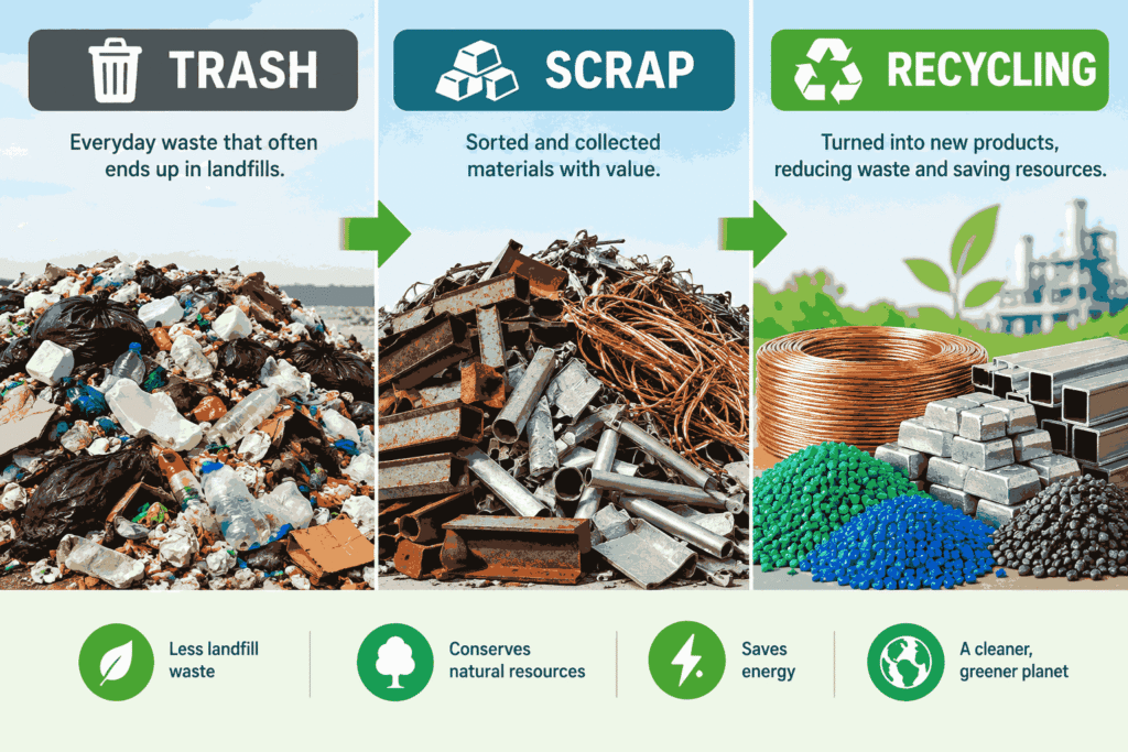 How People See Scrap vs. How Recyclers See It